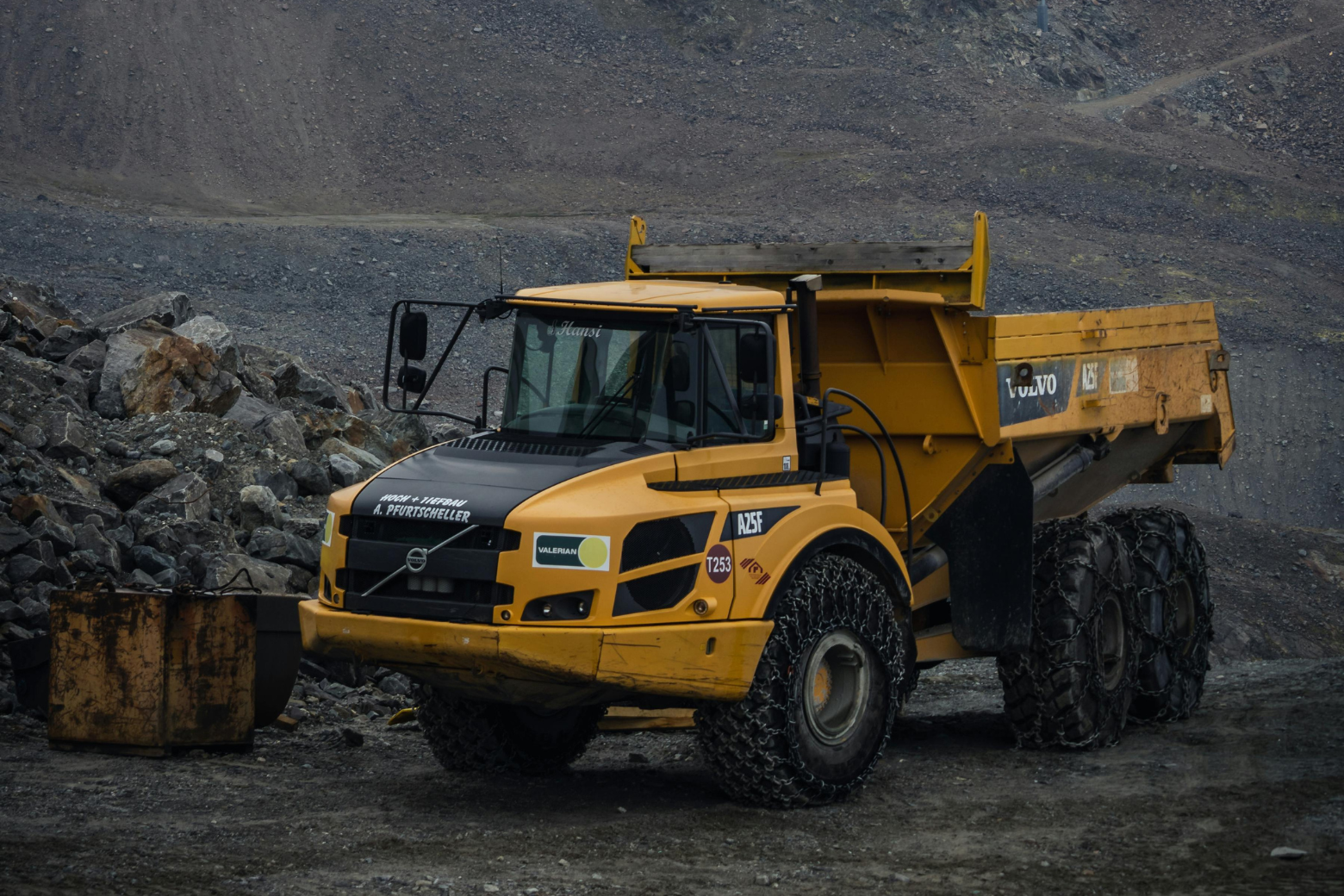 WOL Academy ADT Dump Truck training